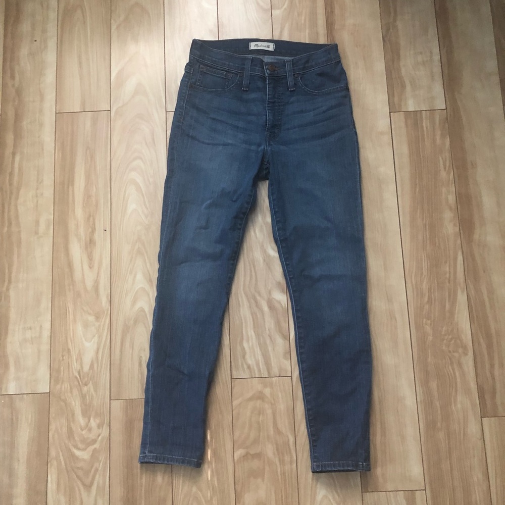 Madewell 9 inch high rise skinny